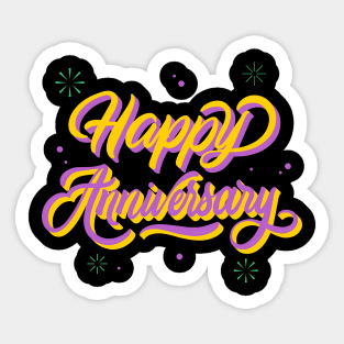 happy anniversary 2023 Sticker